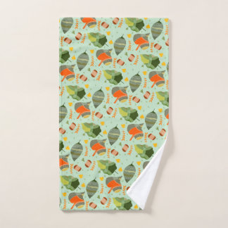 Serviette pour les mains Feuilles d'automne