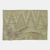 Serviette pour les mains Papillon africain (Horizontal)