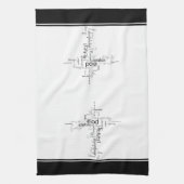 serviette pour mots chrétiens (Vertical)