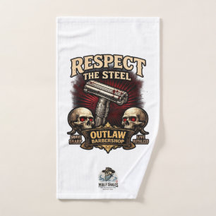 Serviette pour rasoir en acier allemand Respect th