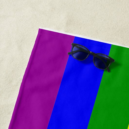 Serviette Rainbow Beach (En situation)