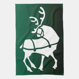 Serviette Reindeer de Noël sur mesure Serviettes d
