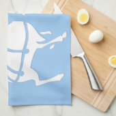 Serviette Reindeer de Noël sur mesure Serviettes d (Quart Plié)