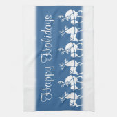 Serviette Reindeer de Noël sur mesure Serviettes d (Vertical)
