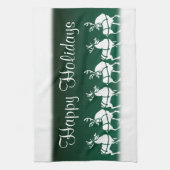 Serviette Reindeer de Noël sur mesure Serviettes d (Vertical)