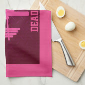 Serviette rose de gymnase de l'haltérophilie des (Quart Plié)