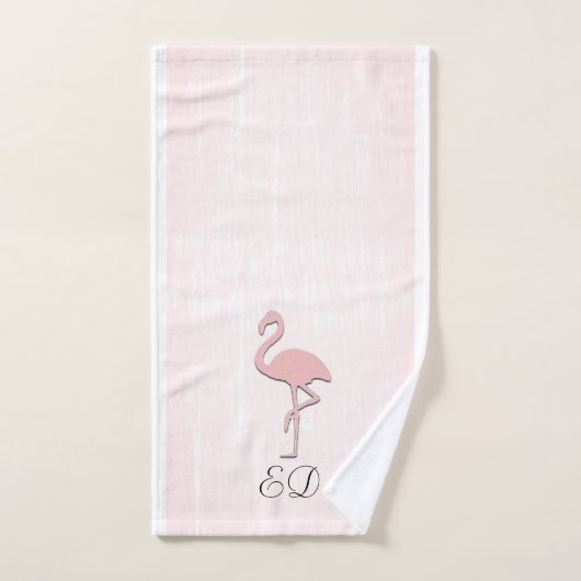 Serviette rose mignonne de Bath de regard (Serviette à main)