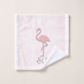 Serviette rose mignonne de Bath de regard (Gant de toilette)