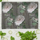 Serviette Roses (Plié)