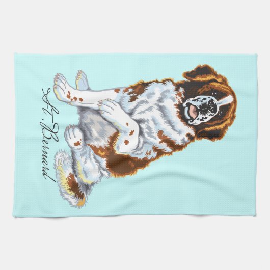 serviette saint bernard (Horizontal)