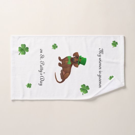 Serviette Saint-Patricks (Serviette à main)