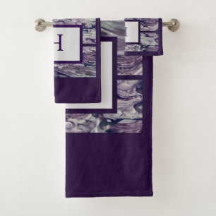 Serviette, Serviette De Bain Violet Opte. 2