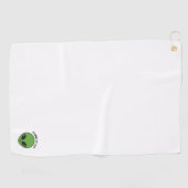 Serviette / Serviette de golf - Tête Alien Tirer (Horizontal)