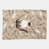 Serviette Siam cat (Horizontal)