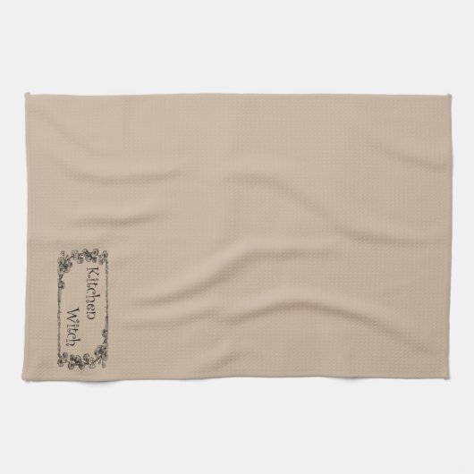Serviette simple en sorcière de cuisine (Horizontal)