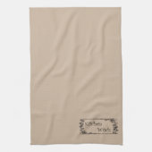 Serviette simple en sorcière de cuisine (Vertical)