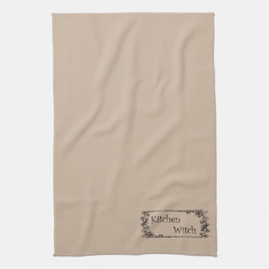 Serviette simple en sorcière de cuisine (Vertical)