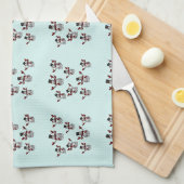 Serviette Snowmen et Snowflakes (Quart Plié)