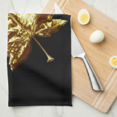 Serviette souvenir Canada Or Serviette à thé Canad (Quart Plié)