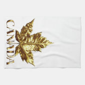 Serviette souvenir Canada Or Serviette à thé Canad (Horizontal)