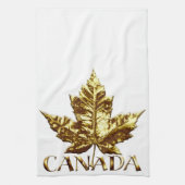 Serviette souvenir Canada Or Serviette à thé Canad (Vertical)