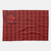 Serviette souvenir Canada Serviettes de thé en feu (Horizontal)