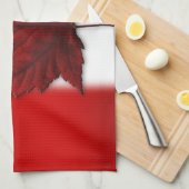 Serviette souvenir du Canada Décor de la serviette (Quart Plié)