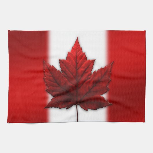 Serviette souvenir du Canada Décor de la serviette (Horizontal)