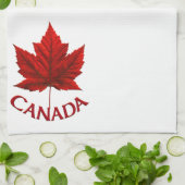 Serviette souvenir du Canada Décor de la serviette (Plié)