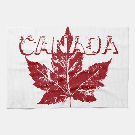Serviette souvenir du Canada Décor de la serviette (Horizontal)
