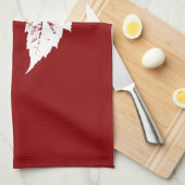 Serviette souvenir du Canada Décor de la serviette (Quart Plié)