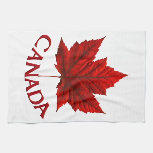 Serviette souvenir du Canada Décor de la serviette (Horizontal)