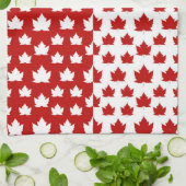 Serviette souvenir du Canada Décor de la serviette (Plié)