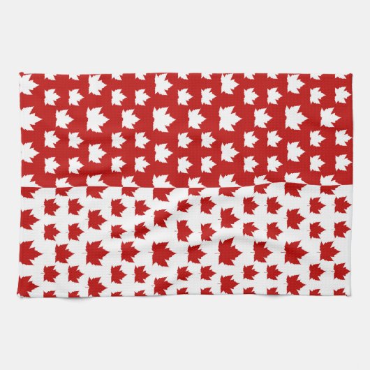 Serviette souvenir du Canada Décor de la serviette (Horizontal)
