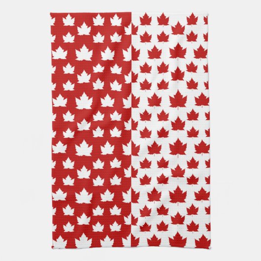Serviette souvenir du Canada Décor de la serviette (Vertical)