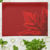 Serviette souvenir du Canada Décor de la serviette (Plié)