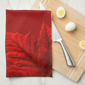Serviette souvenir du Canada Décor de la serviette (Quart Plié)