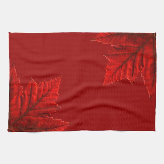 Serviette souvenir du Canada Décor de la serviette (Horizontal)