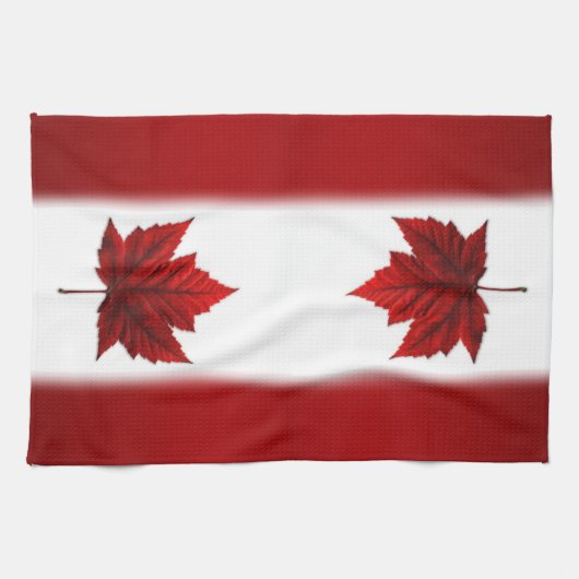Serviette souvenir du Canada Décor de la serviette (Horizontal)