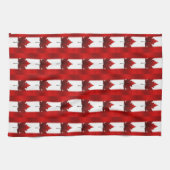 Serviette souvenir du Canada Décor de la serviette (Horizontal)