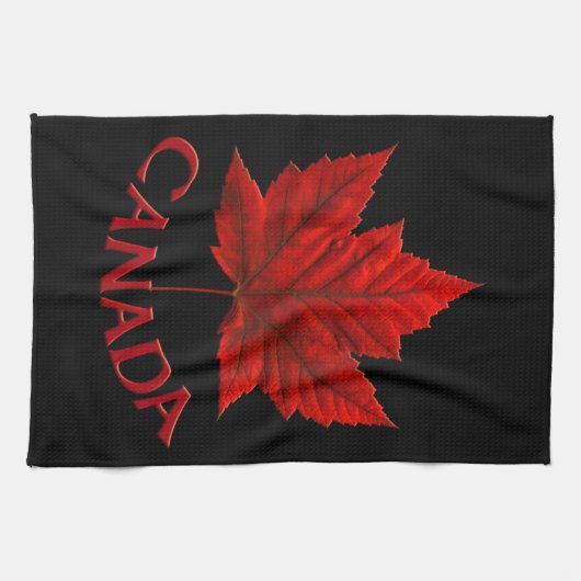 Serviette souvenir du Canada Décor de la serviette (Horizontal)
