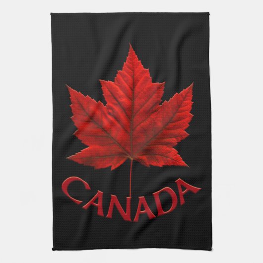 Serviette souvenir du Canada Décor de la serviette (Vertical)