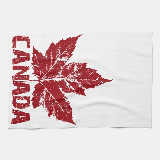 Serviette souvenir du Canada Décor de la serviette (Horizontal)