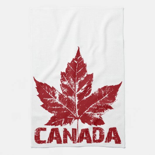 Serviette souvenir du Canada Décor de la serviette (Vertical)