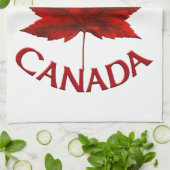 Serviette souvenir du Canada Décor de la serviette (Plié)