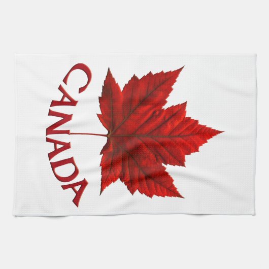 Serviette souvenir du Canada Décor de la serviette (Horizontal)