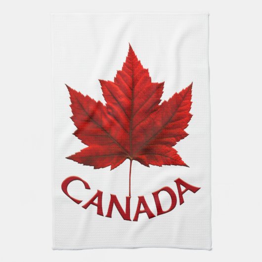 Serviette souvenir du Canada Décor de la serviette (Vertical)