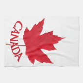Serviette souvenir du Canada Feuille d'érable Serv (Horizontal)