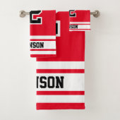 Serviette Sport Main - 100% personnalisable (En situation)