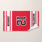 Serviette Sport Main - 100% personnalisable (Serviette à main)